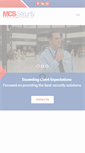 Mobile Screenshot of mcssecurity.com.au